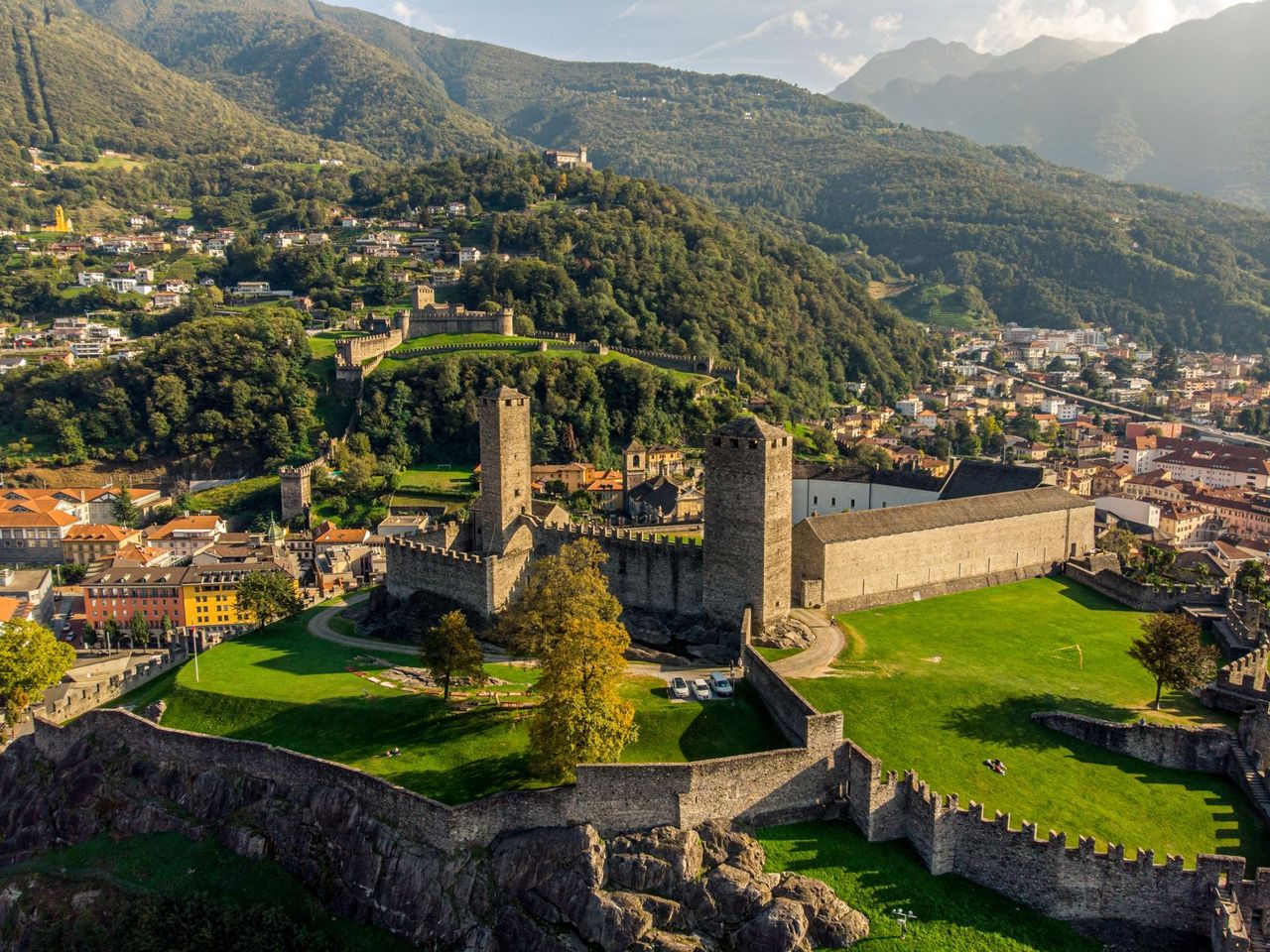 Tagesticket Burg Castel Grande in Bellinzona