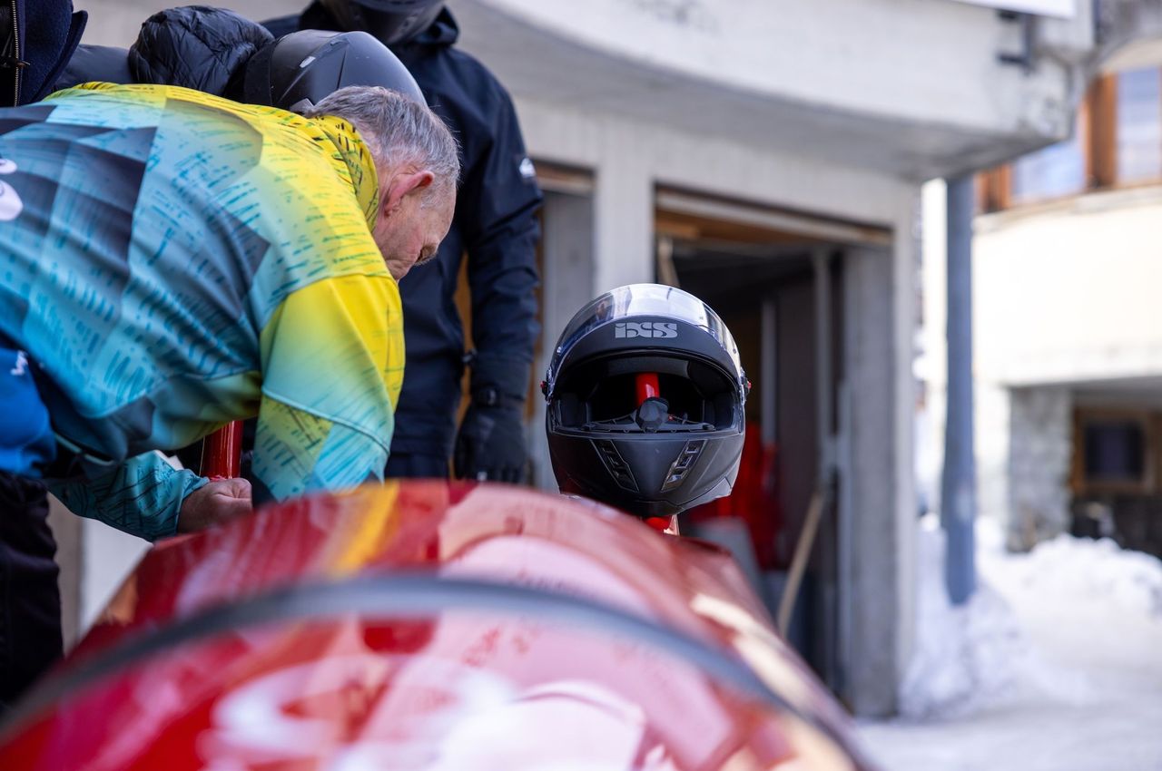 Olympia Bobfahrt in St. Moritz
