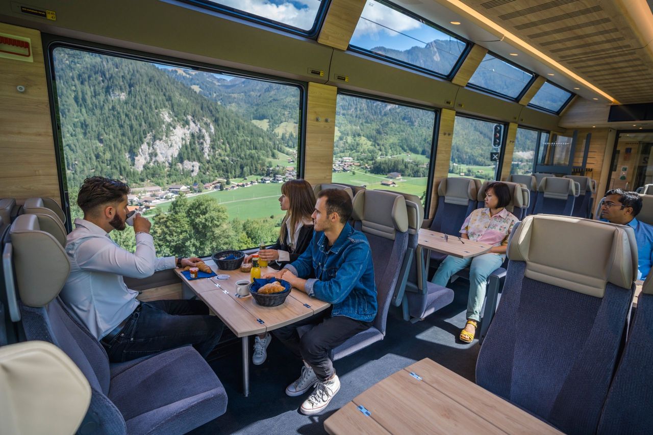Ticket Golden Pass Express depuis Interlaken Ost ou Montreux (sans réservation)