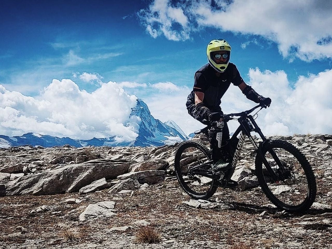 Geführte Mountainbike Tour in Zermatt privat