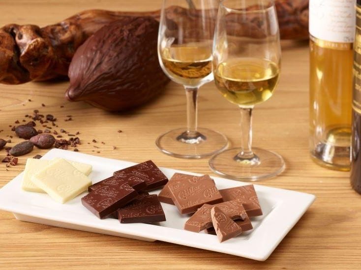 „Süssweine und Schokolade“ Workshop Maison Cailler