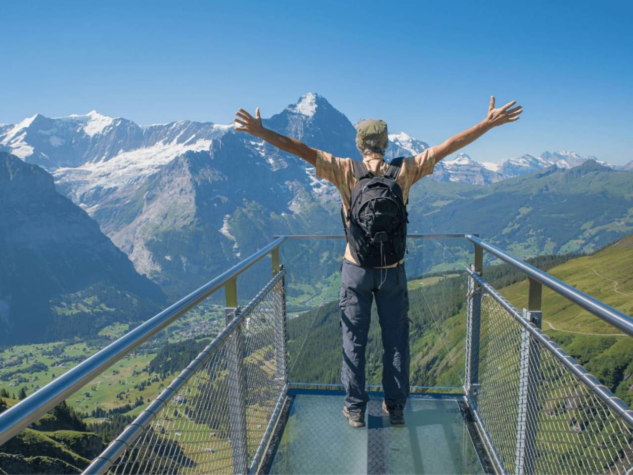 Ab Zürich: Private Tagestour nach Interlaken und Grindelwald