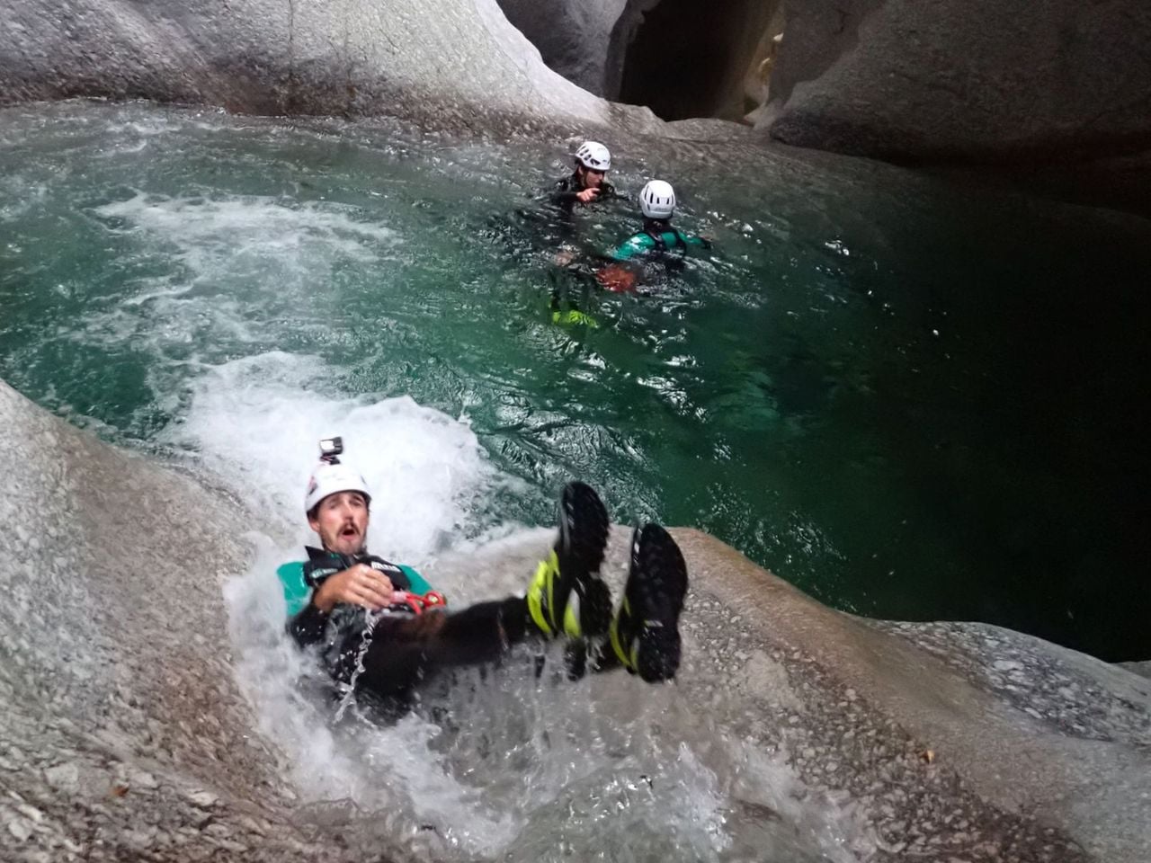 Canyoning für Fortgeschrittene im Pontirone Canyon