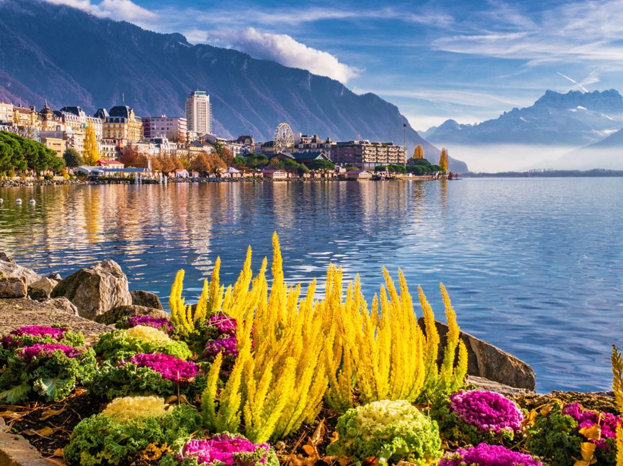 Ab Genf: Bustour Glacier 3000 mit Seilbahn und Montreux