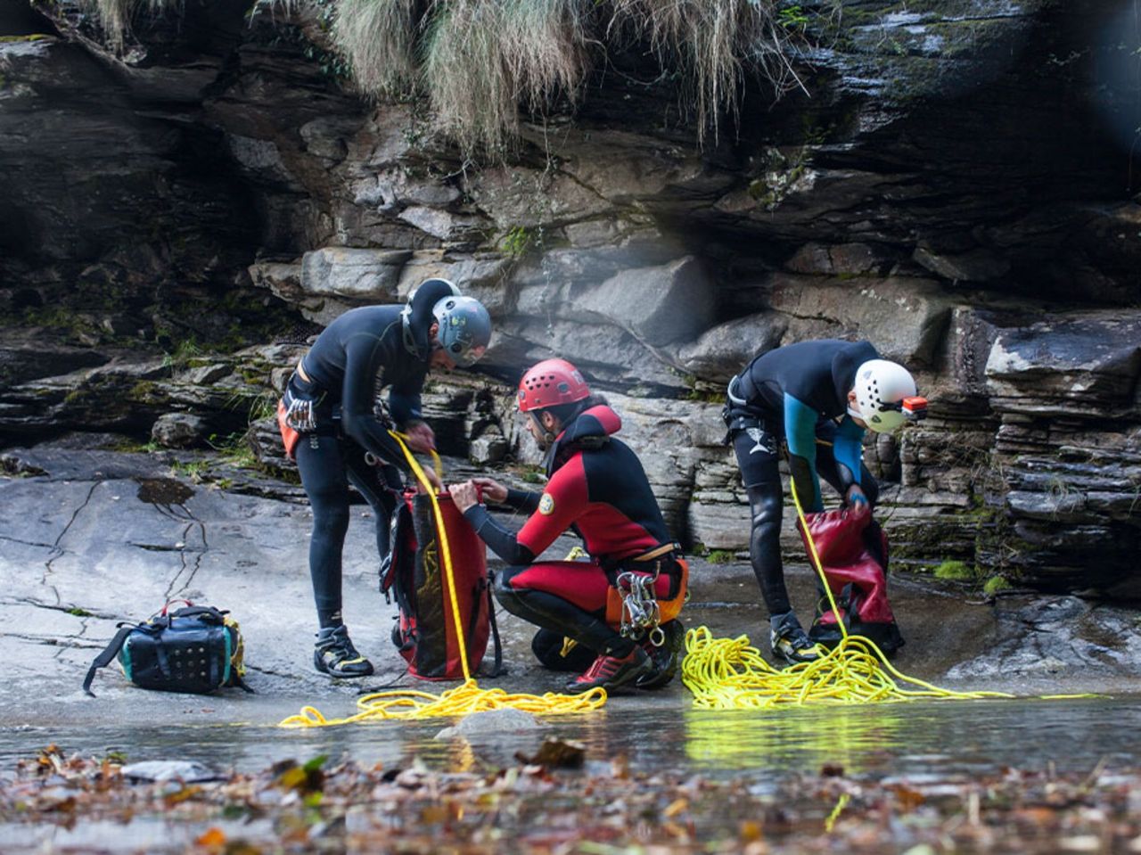Legendary canyoning camp in Sementina: several days in Ticino
