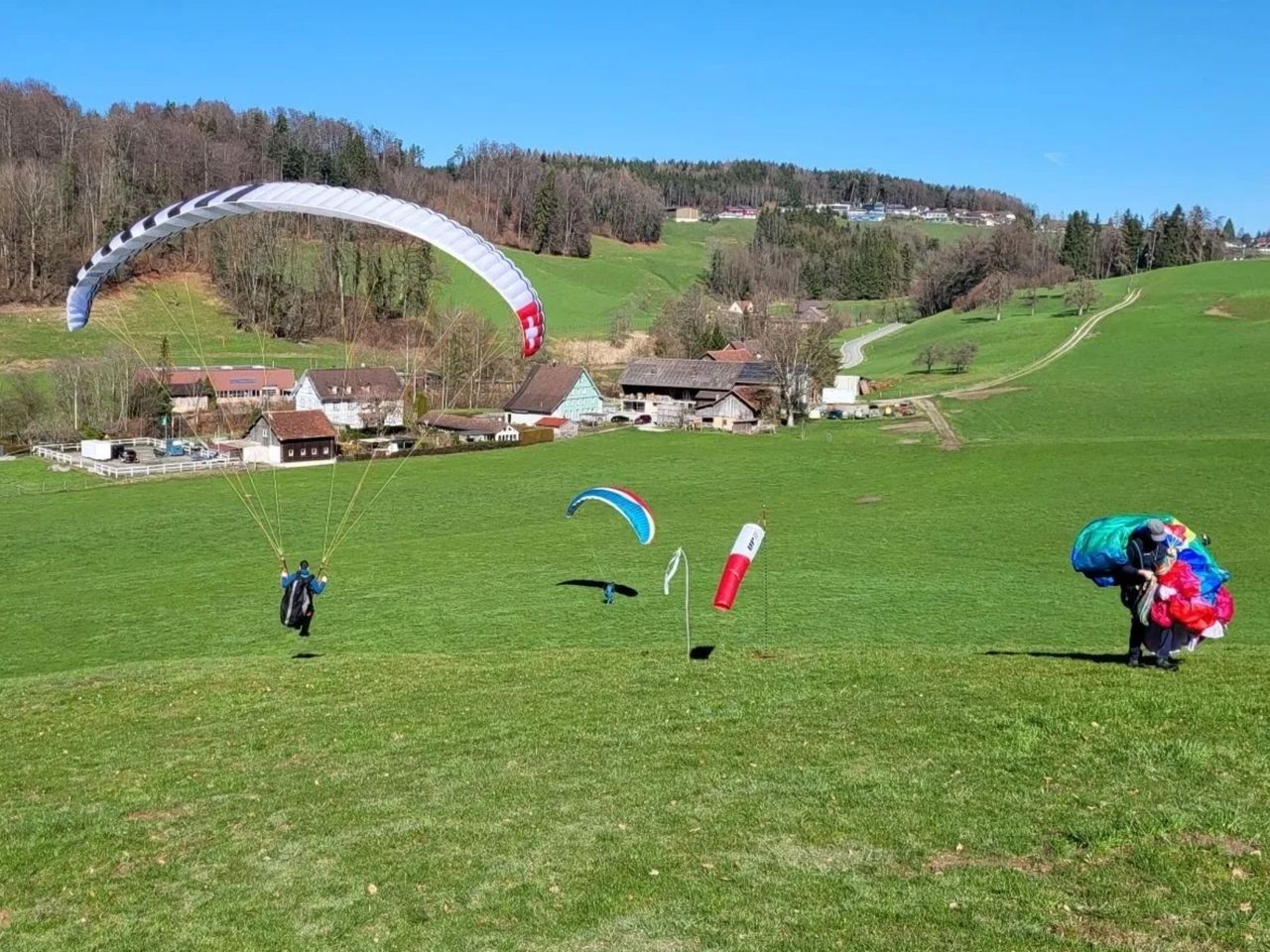 Schnupperkurs Gleitschirmflug ab Niederbüren