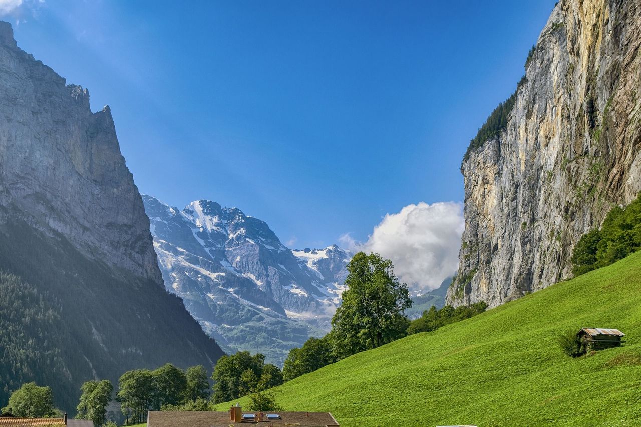 Bergpanorama Lauterbrunnen