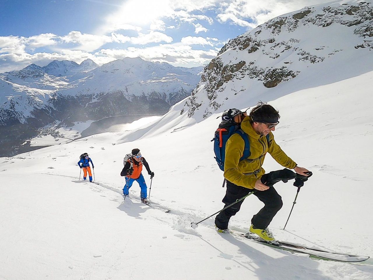 Private Freeride Ski Tours for Advanced Riders from St. Moritz
