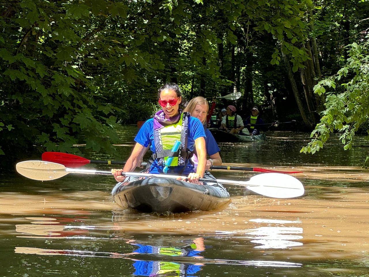Kajak Tour Genfersee Allaman Morges selbstgeführt