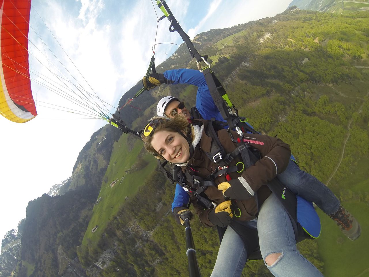 Pilatus Gleitschirmfliegen Tandem ab Kriens