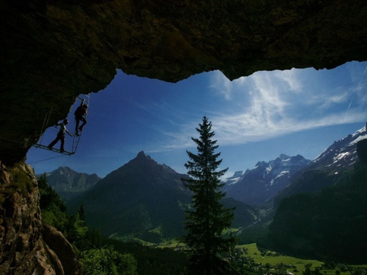 Klettersteig Kandersteg für Fortgeschrittene Privat