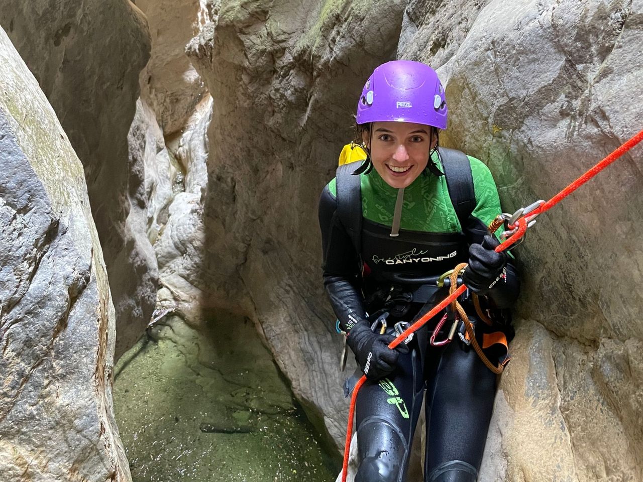 Canyoning Eau Froide bei Roche ab Yvorne