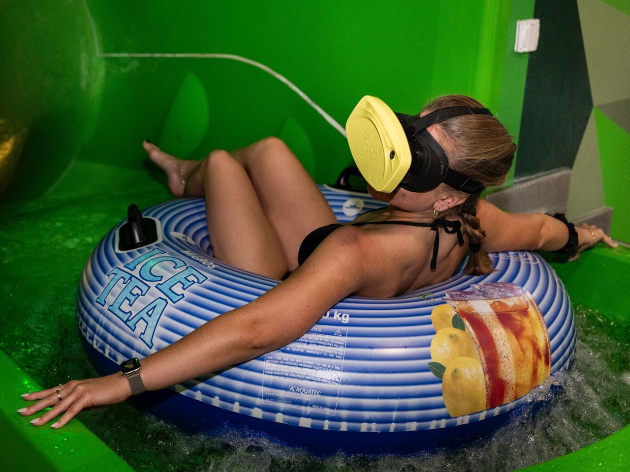 VR Rutsche im Säntispark