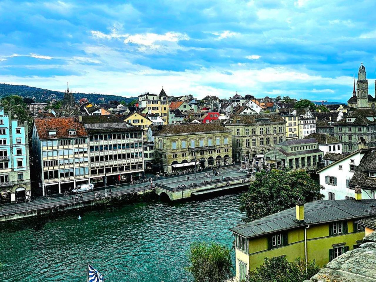 "Time Travel Through Zurich" private immersive city experience