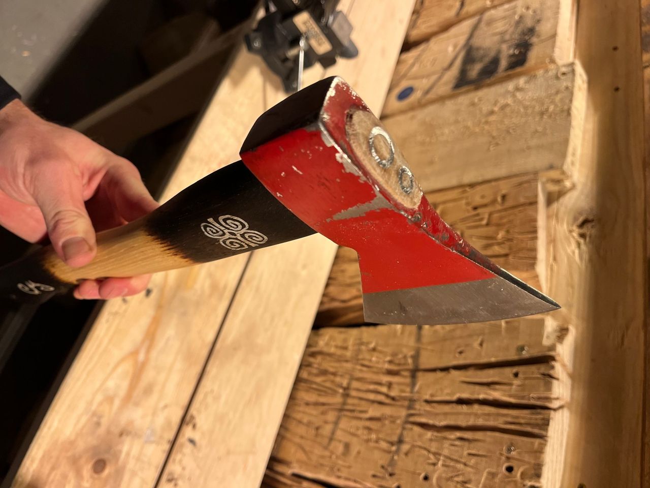 "Whistlepunk" Axtwerfen in Zürich