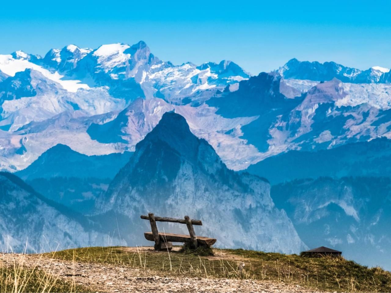 Ab Zürich: Private Tagestour auf die Rigi und nach Luzern