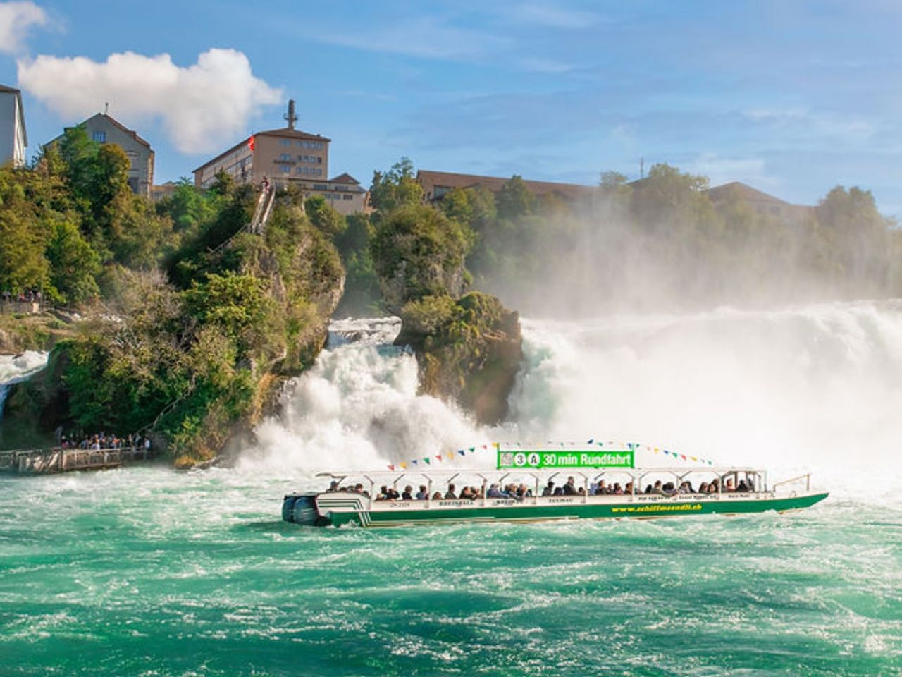 Rheinfall Ticket 3 inklusive Zug Upgrade