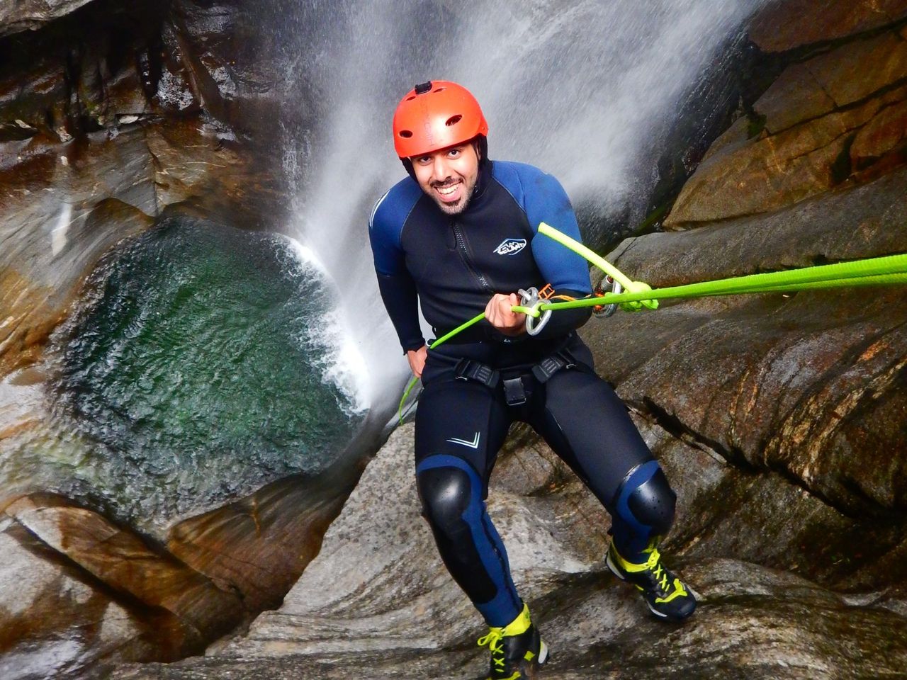 Iragna Schlucht Canyoning Plus für Sportliche ganzer Tag