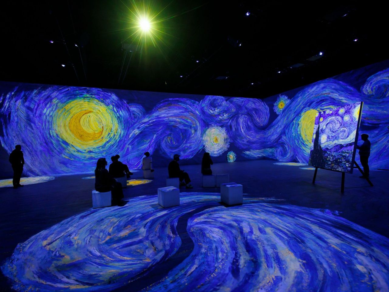 Ticket "VINCENT – Zwischen Wahn und Wunder" immersive Ausstellung Lichthalle Maag Zürich
