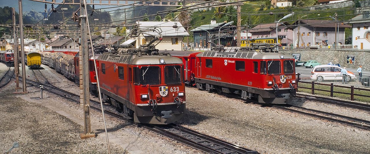 Biglietto per il plastico ferroviario Kaeserberg a Granges-Paccot