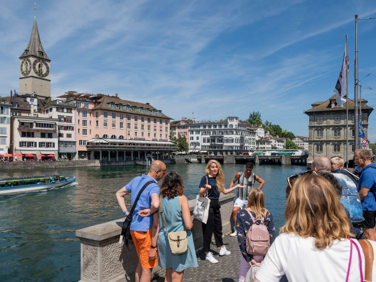"Züri im Fluss" Stadttour durch Zürich