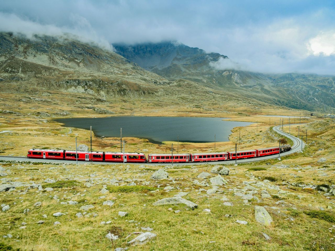 Zugticket Strecke Bernina Route