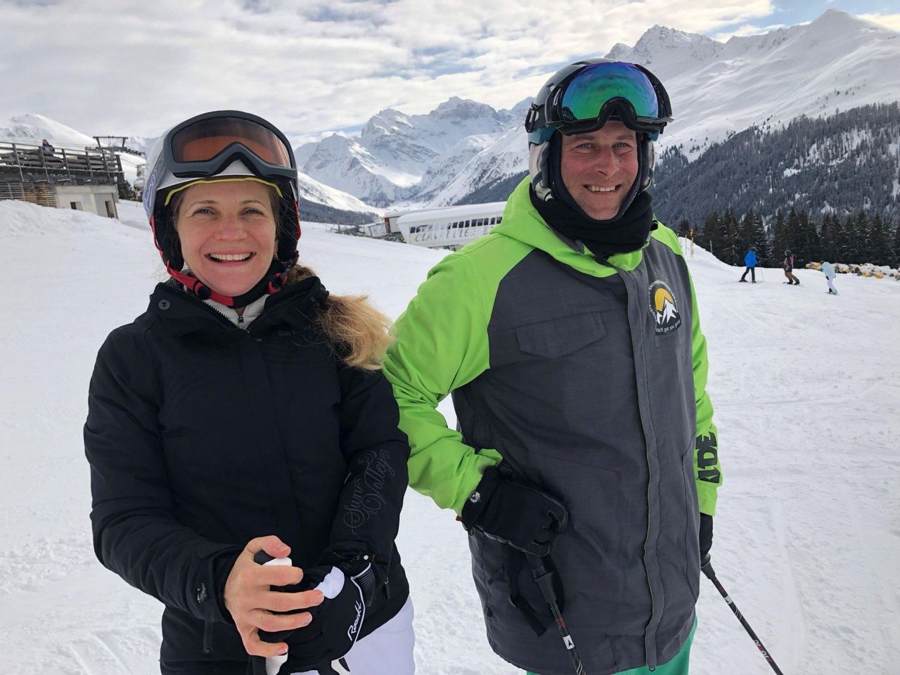Small Group Ski Course for First Timers in Davos