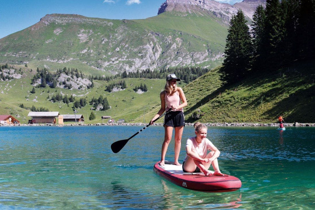 Miete Stand Up Paddle auf dem Brandsee bei Elsigenalp
