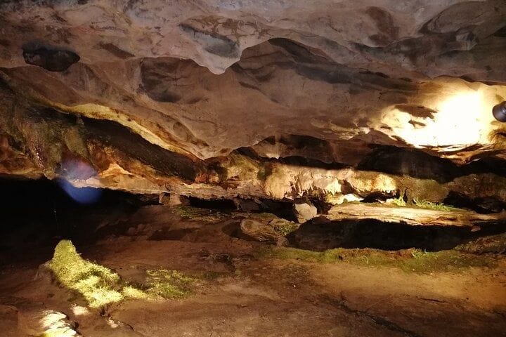 Da Interlaken: grotte di San Beato, navigazione sul Lago di Thun e visita guidata di Thun