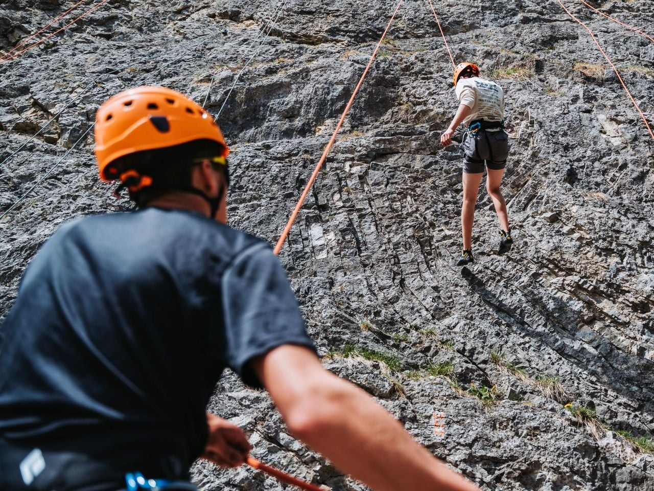 Summer climbing school for families in Adelboden 2 afternoons