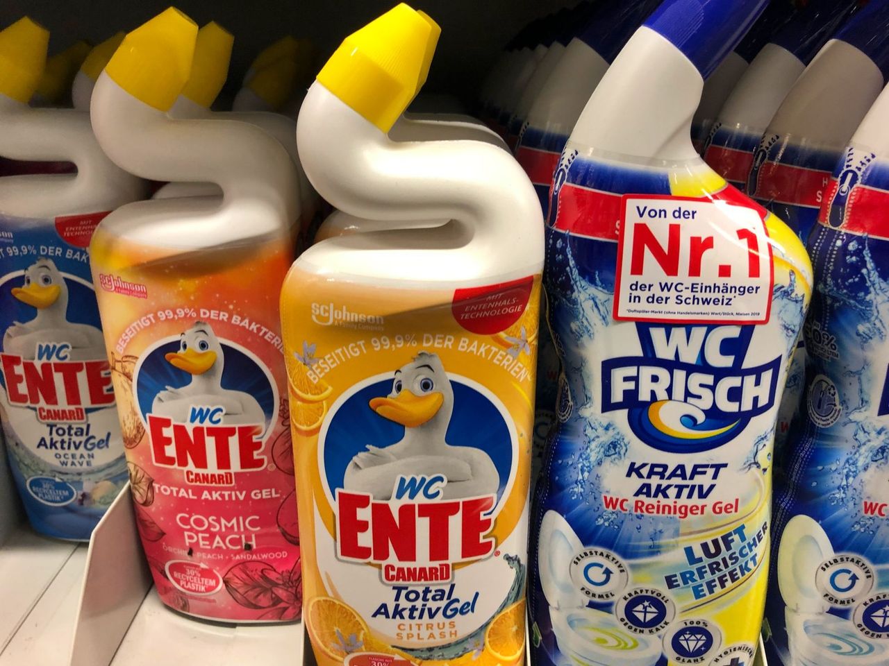 Schweizer Erfindung WC-Ente