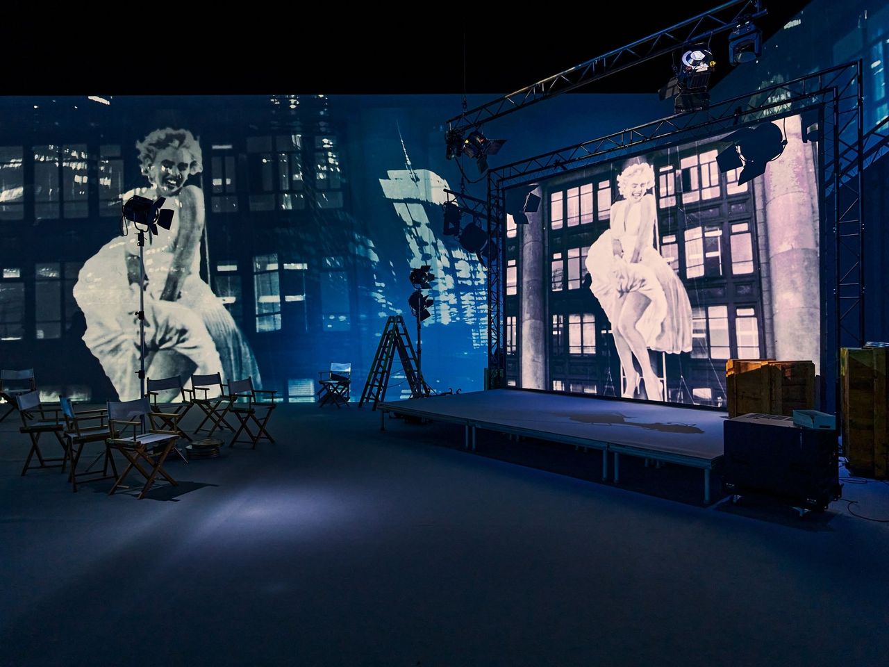 Ticket "Becoming Marilyn Monroe" immersive Ausstellung Lichthalle Maag Zürich