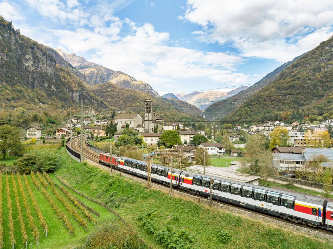 Zugreservation Gotthard Panorama Express