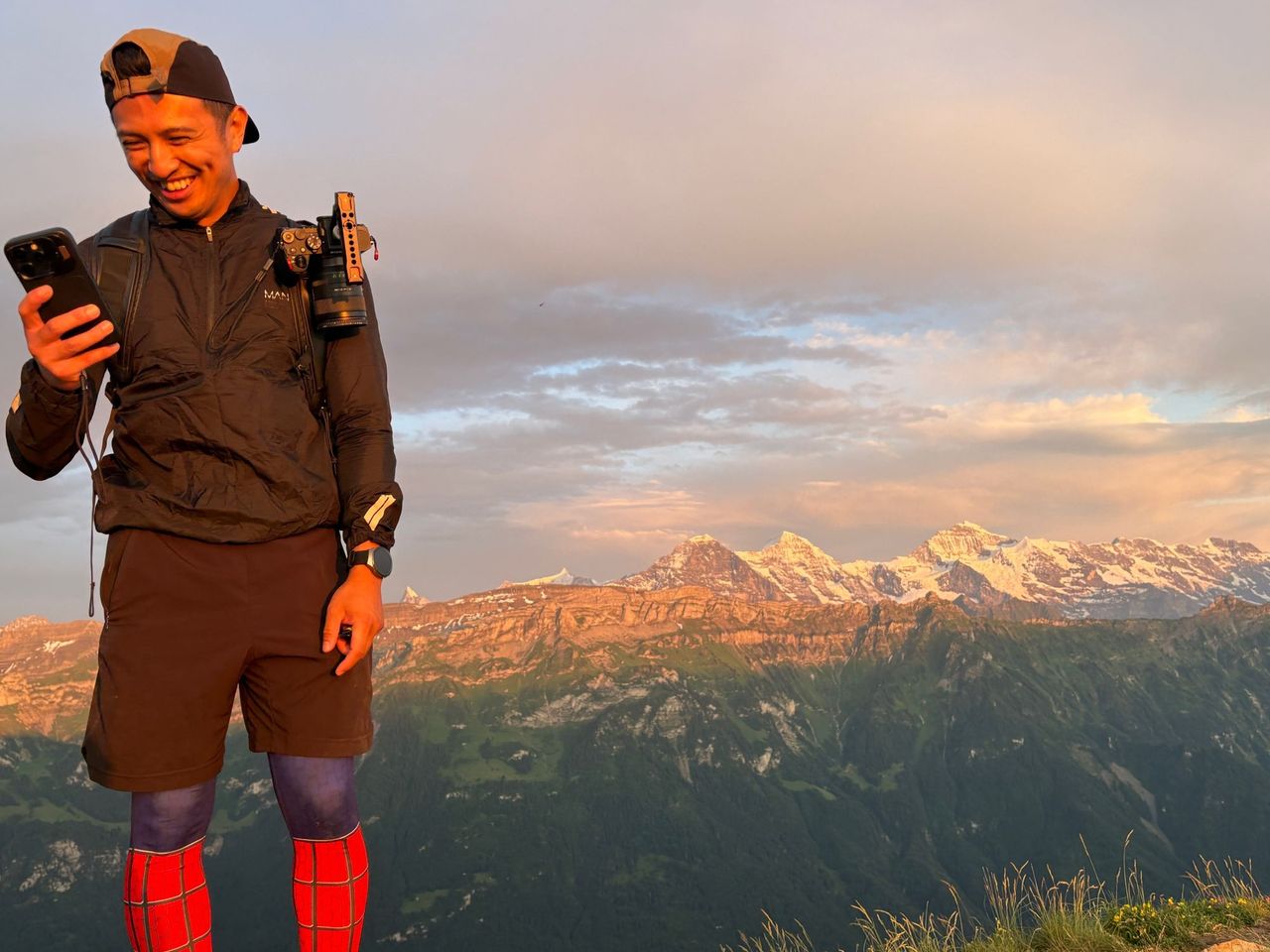 Augstmatthorn private Wanderung mit einem Schweizer Triathleten ab Interlaken