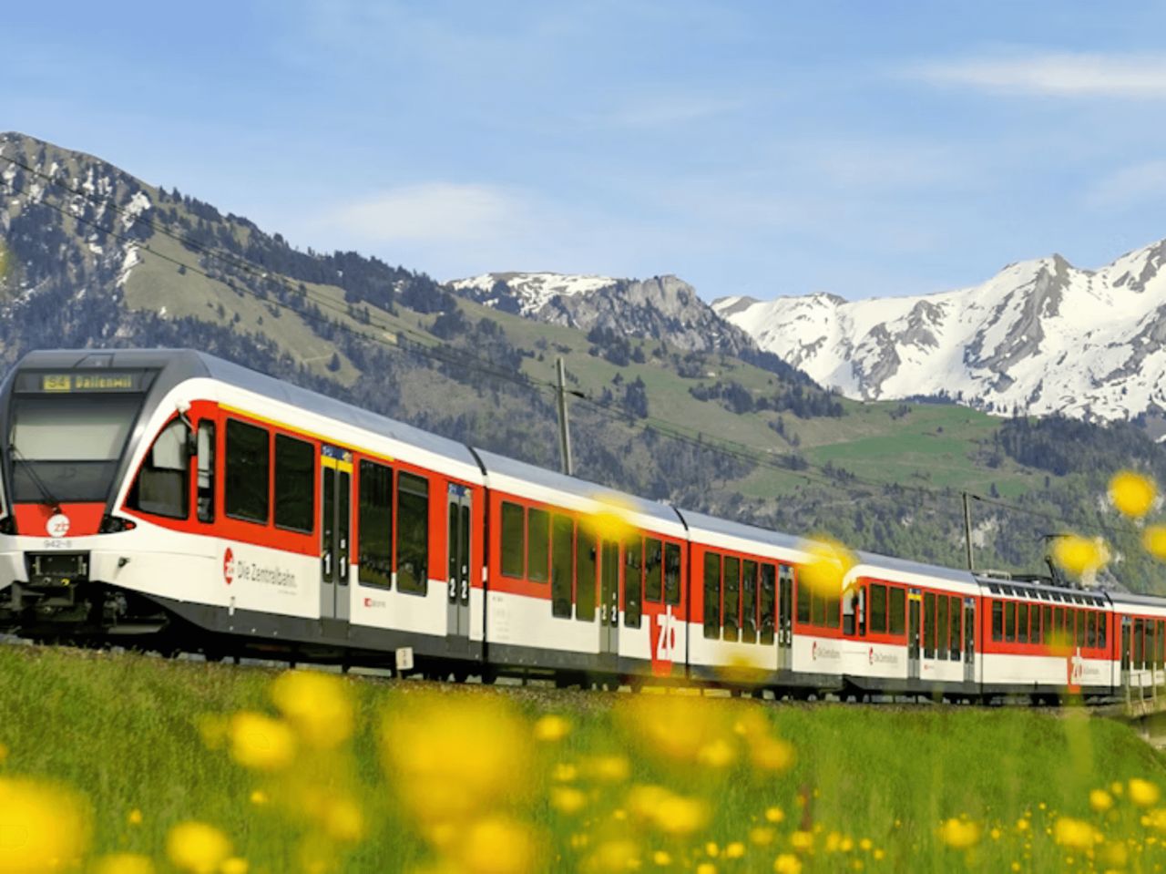 Private geführte Zugreise ins Lauterbrunnental ab Luzern