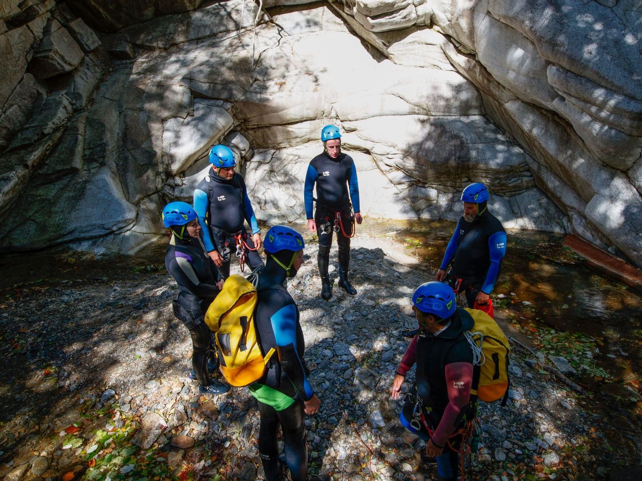 Canyoning in der Pissot-Schlucht für Anfänger