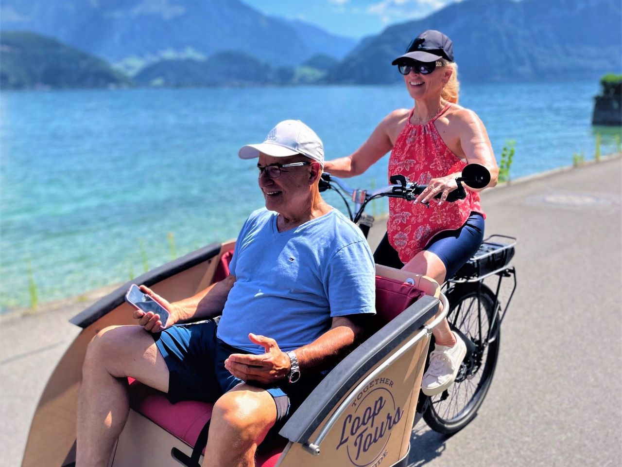 Gourmet Tour Luzern Elektro Cargo Bike privat