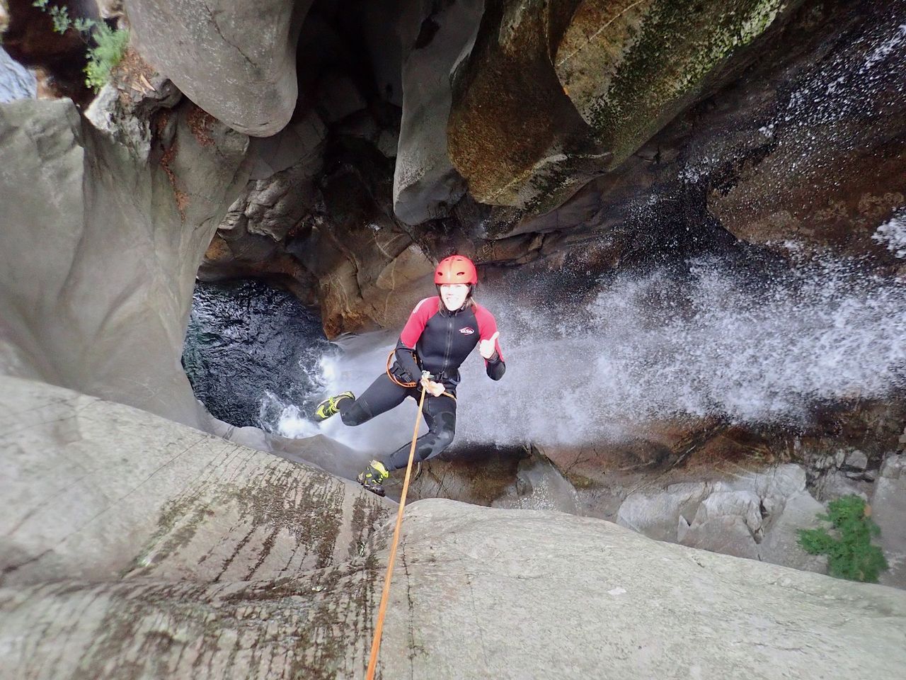 Lodrino Canyoning für Fortgeschrittene