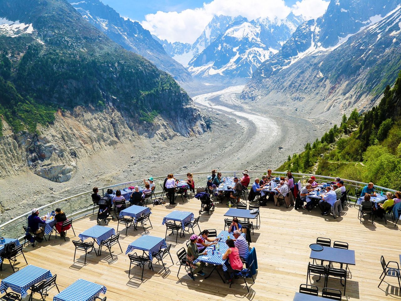 From Geneva: Bus tour to Chamonix Mont Blanc including Mer de Glace