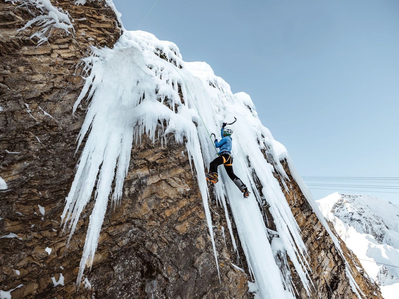 Eisklettern Grundkurs in Adelboden