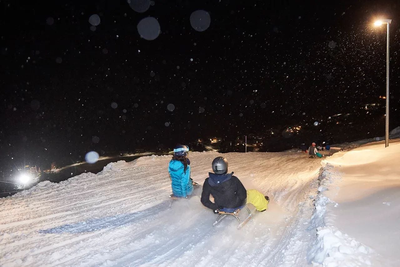 Nachtschlitteln Arosa