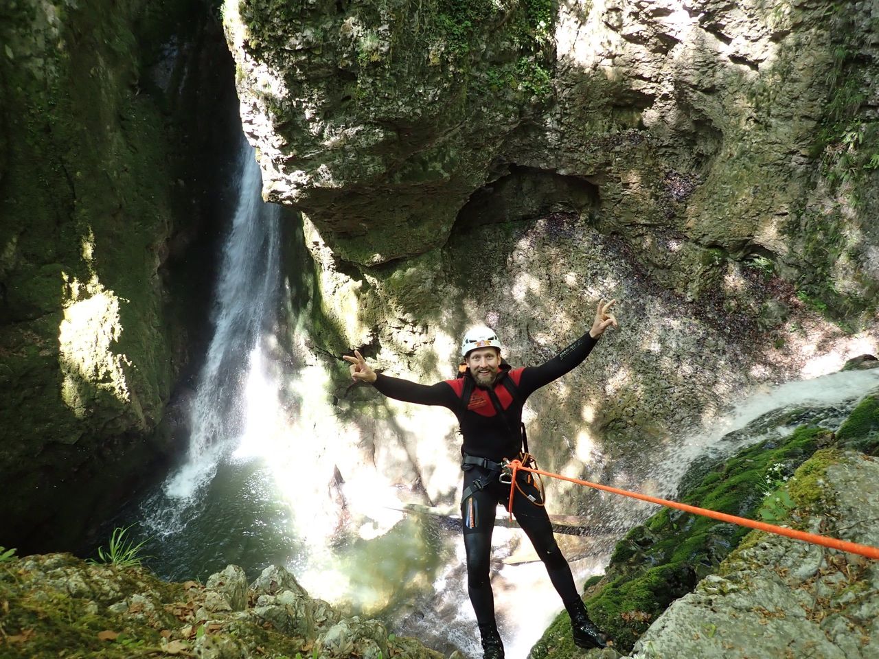 Exclusive Canyoning Adventure for Two in Amden
