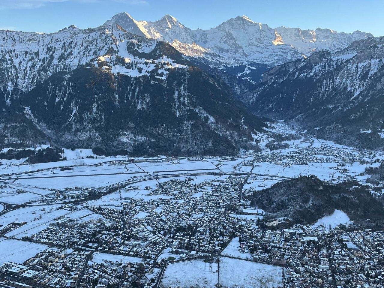Harder Kulm private Wanderung mit Schweizer Triathlet ab Interlaken