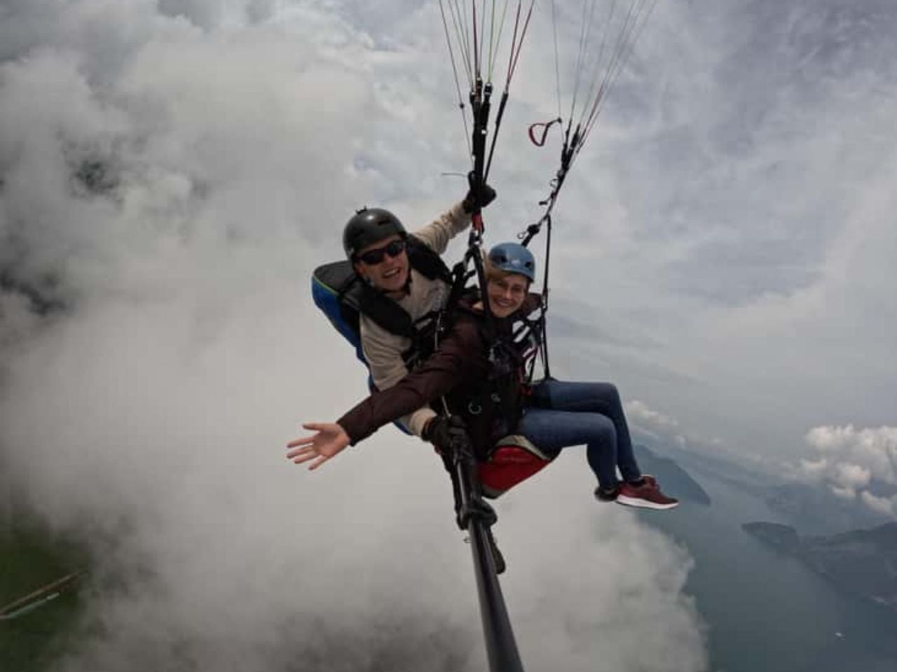 Gleitschirmflug vom Niesen ab Spiez
