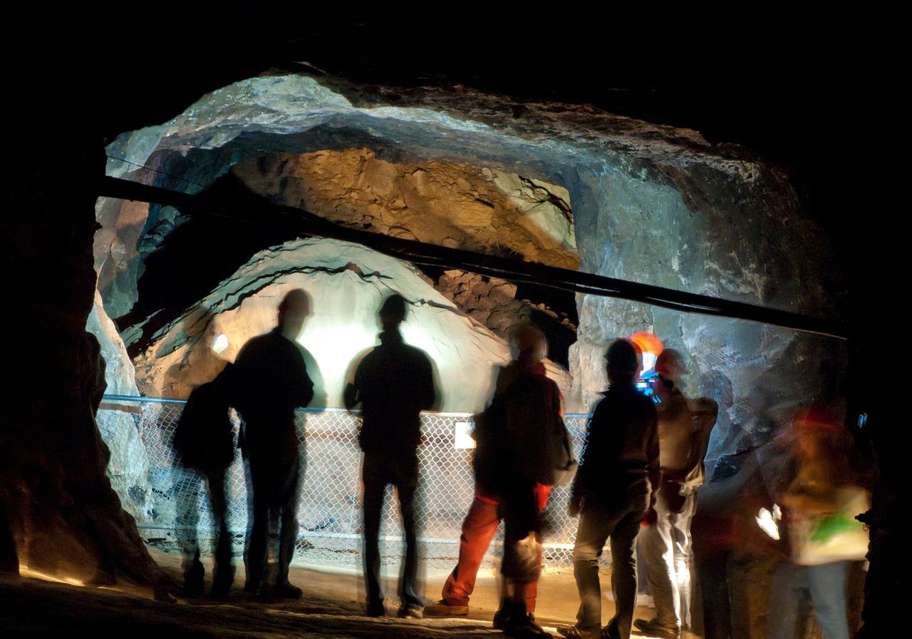 Visite guidée des mines d’asphalte de La Presta dans le Val-de-Travers