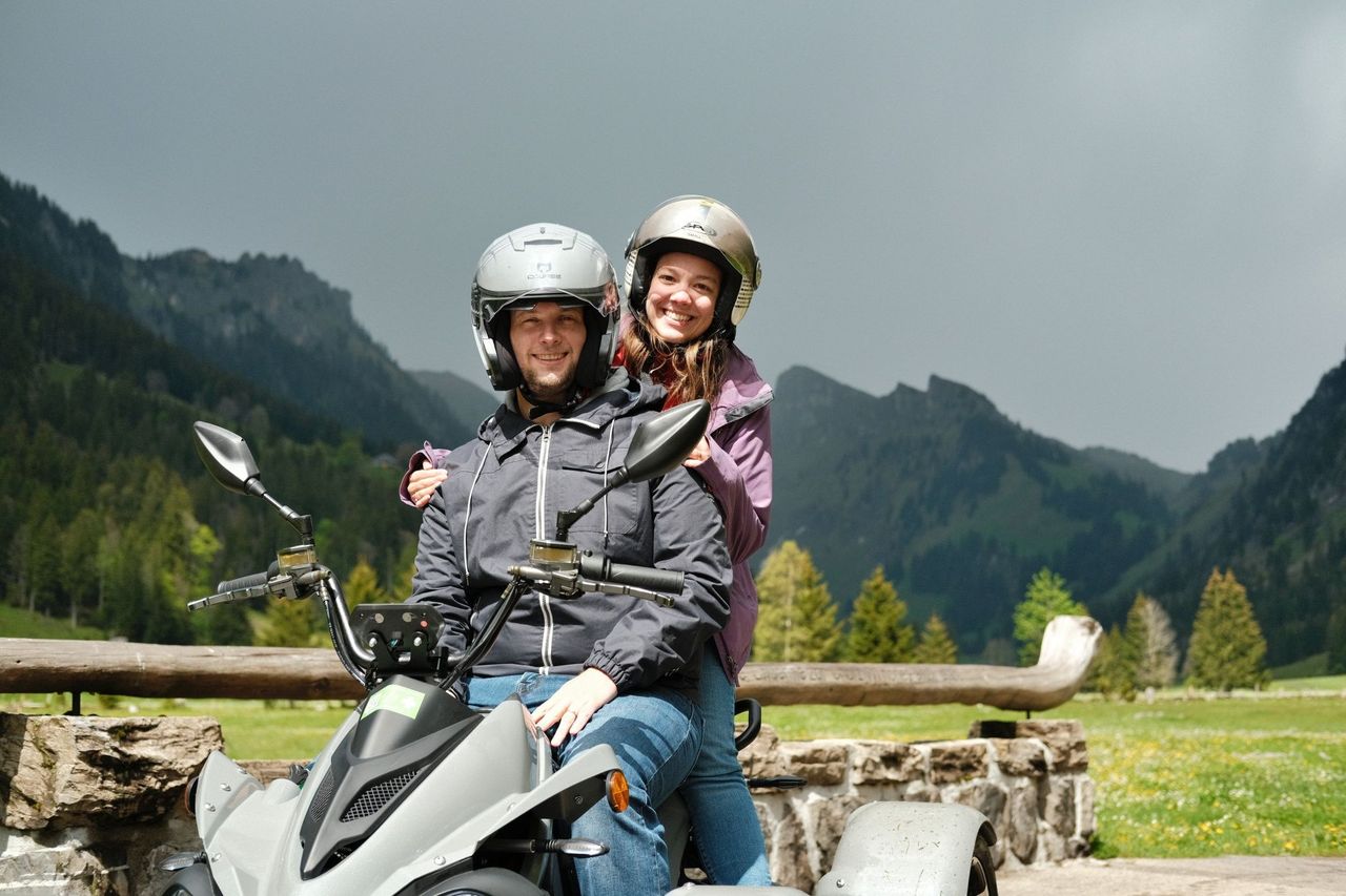 Familien Elektro Quad Tour inkl. Bauernbesuch und Brunch ab Interlaken