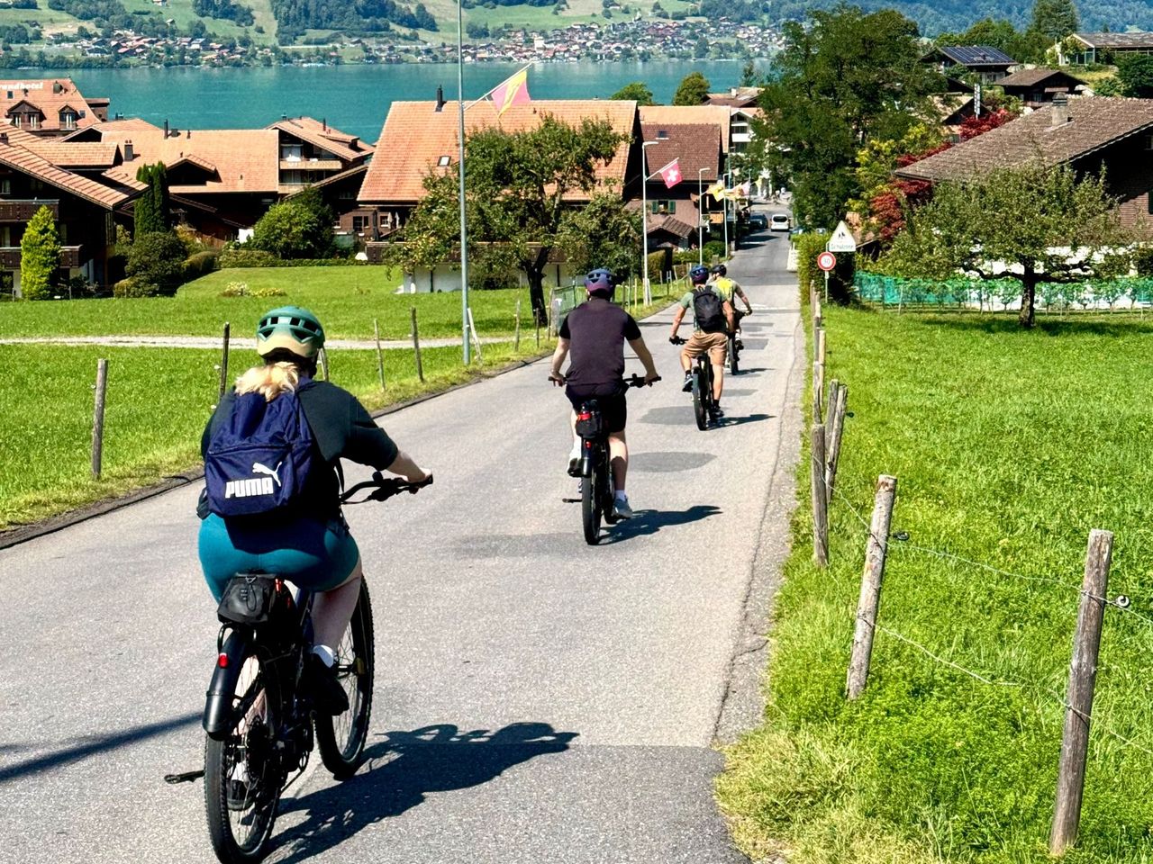 "Iseltwald and Giessbach" - explore Interlaken by e-bike