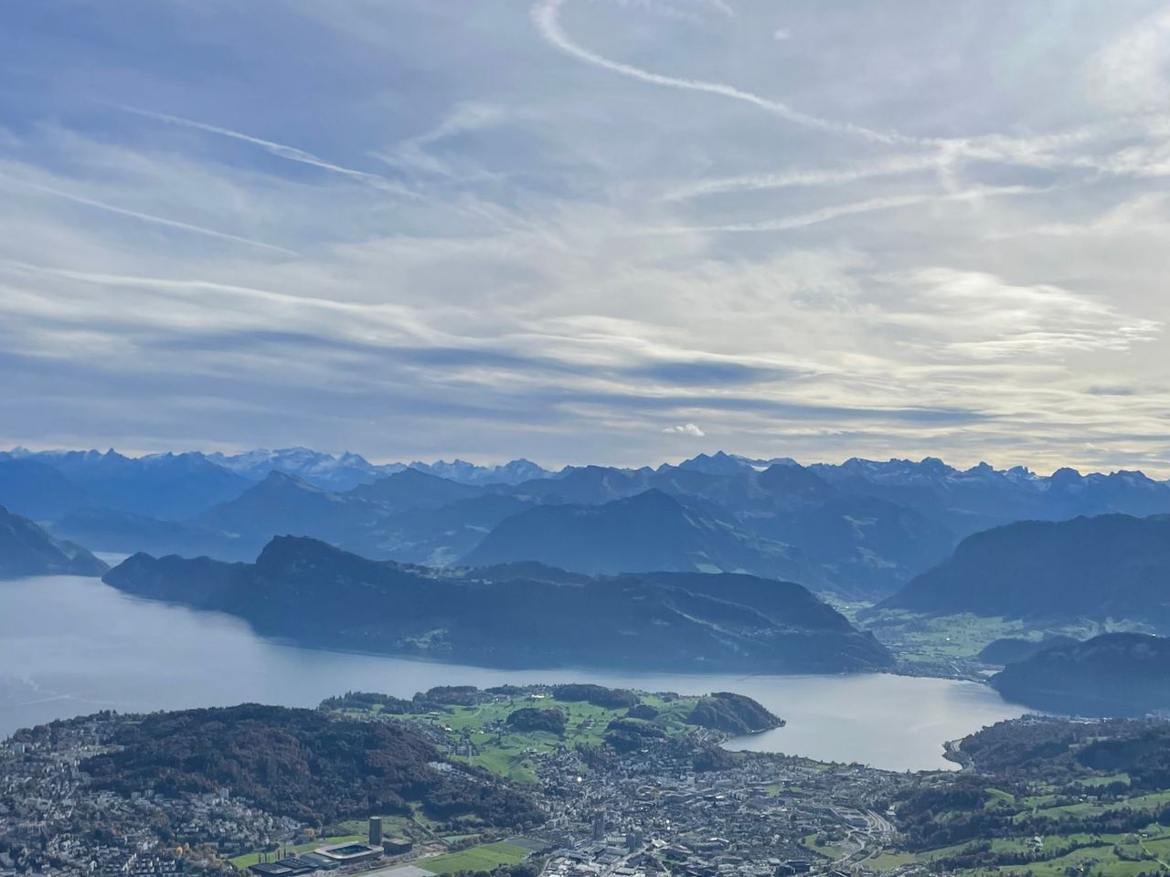 "Lucerne from Above" Private Helicopter Tour from Buttwil