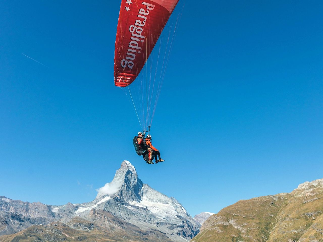 Gleitschirmflug “The Spectacular” in Zermatt
