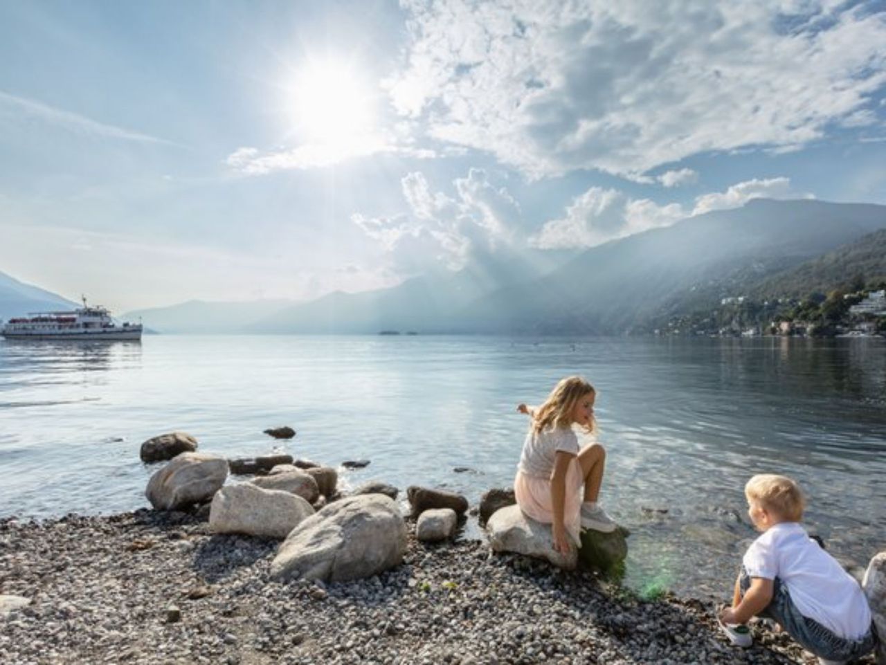 Schifffahrt Locarno - Brissago Hafen Ticket